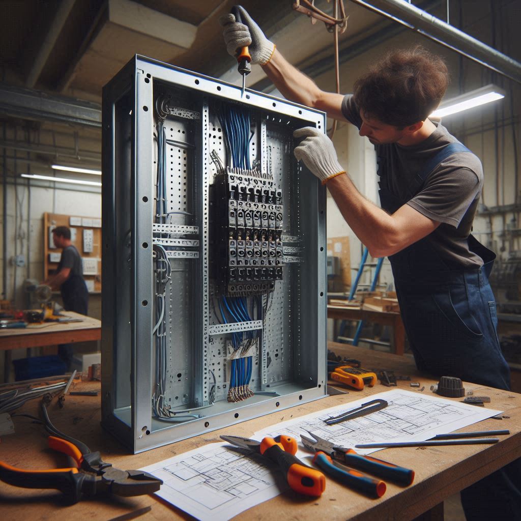 ساخت و مونتاژ اسکلت تابلو برق در اصفهان