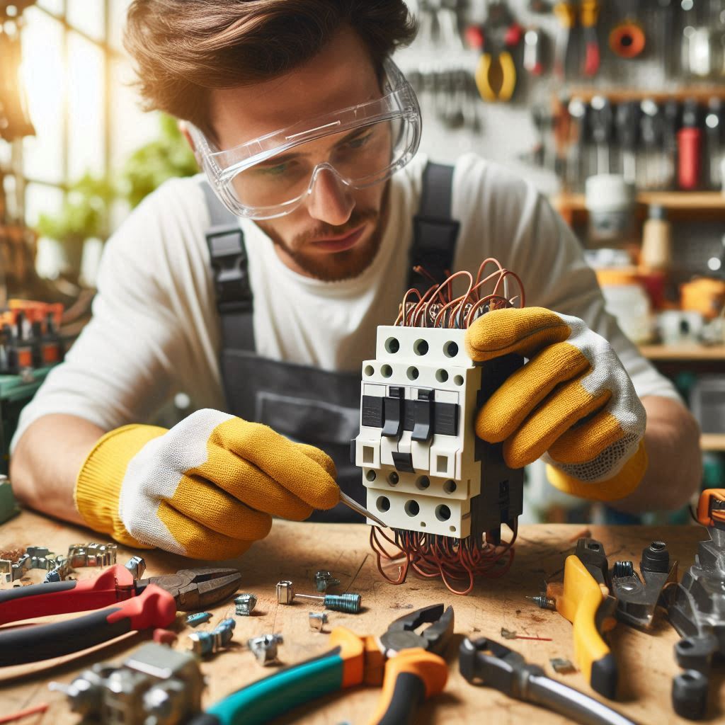 نصب و عیب یابی کنتاکتور